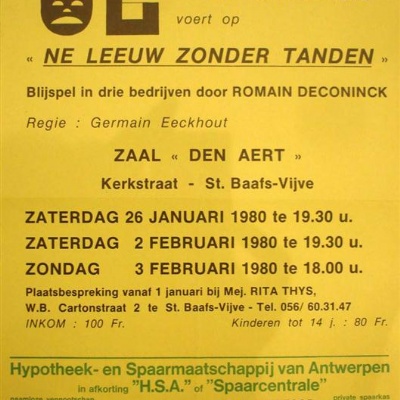 Ne leeuw zonder tanden